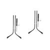 Beavorty 2pairs Glasses Temple Replacement Metal Arm Legs for Eyeglasses Non Slip Nose for Reading Sunglasses view 1