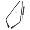 Beavorty 2pairs Glasses Temple Replacement Metal Arm Legs for Eyeglasses Non Slip Nose for Reading Sunglasses view 2