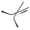 Beavorty 2pairs Glasses Temple Replacement Metal Arm Legs for Eyeglasses Non Slip Nose for Reading Sunglasses view 4