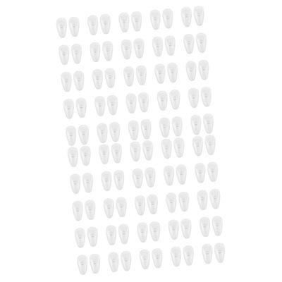 Beavorty 50pairs Glasses Slip Nose Pad Replacement Eyeglass Nose Pads Non-Slip Comfortable Fit