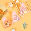 Organza Bags, Pink Organza Bags, 100Pcs, Sheer Organza Bags 3 x 4 inch, Jewelry Gift Bags, Party Favor Bags with Drawstring, Mesh Gift Pouches Mini Candy Bags for Wedding Birthday Party view 4