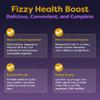 NuBest Tall Fizzy | Bone Strength, Immunity, Digestive Health for Kids Age 4+ & Teens | Probiotic, Calcium, Magnesium from Red Marine Algae, Vitamins | Orange Effervescent Tablets | Pack 12 view 4