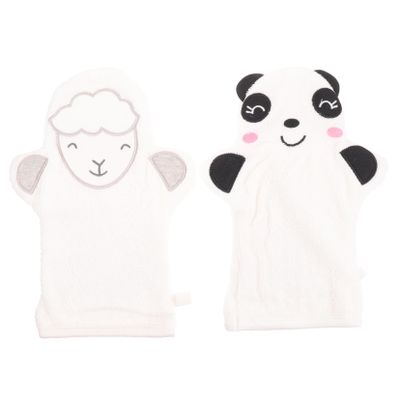 Beavorty 2pcs Cartoon Bathing Gloves Shower Mittens for Bath Shower Exfoliating Gloves for Women Men