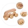 Beavorty 2pcs Back Massager Handheld Roller Wooden Massage Ball Body Massager for Calf Arm Neck Yoga Portable Relief Tool view 4