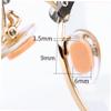 Beavorty 30pcs Non-Slip Sponge Nose Pads for Glasses Eyeglass Nose Pads Self-Adhesive Thickness for Frames view 2