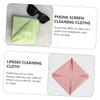 Beavorty 100pcs Microfiber Cleaning Cloths for Glasses Sunglasses Computer Screens Lens and Delicate Surfaces view 4