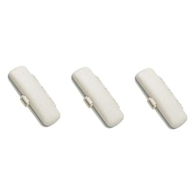 FOMIYES 3pcs Box Portable Sealed Plastic Compartment Pill Box Medicine Organizer Labels for Seniors