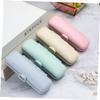 FOMIYES 3pcs Box Portable Sealed Plastic Compartment Pill Box Medicine Organizer Labels for Seniors view 4