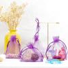 Organza Bags, Purple Organza Bags, 100Pcs, Sheer Organza Bags 3 x 4 inch, Jewelry Gift Bags, Party Favor Bags with Drawstring, Mesh Gift Pouches Mini Candy Bags for Wedding Birthday Party view 4