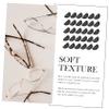Beavorty 75pairs Non- Silicone Eyeglass Nose Pads for Enhanced Comfort and Support Suitable for All Glasses Types Reduces Pressure and Discomfort view 3