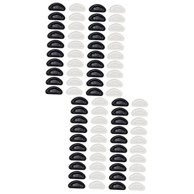 Beavorty 40pairs Nose Shaper Pads for Glasses Non-Slip Nose Pads Comfortable Material