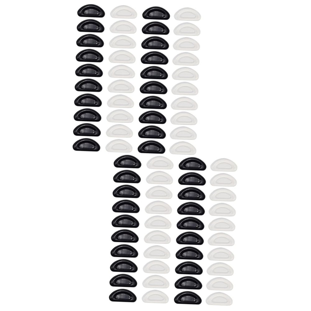 Beavorty 40pairs Nose Shaper Pads for Glasses Non-Slip Nose Pads Comfortable Material