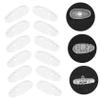 Beavorty 60pairs Silicone Nose Pads for Glasses Non- Flexible Eyeglass Nose Pads Comfortable Replacement for Sunglasses and Optical Frames Water-Drop Shape Design view 4