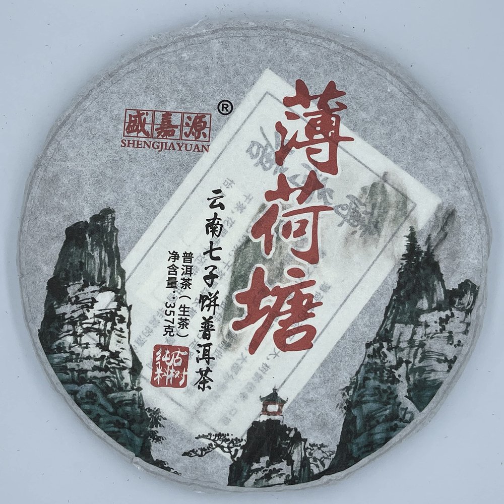 2020 Bohe Tang Raw Pu-erh Tea Cake, 357g, from Yunnan