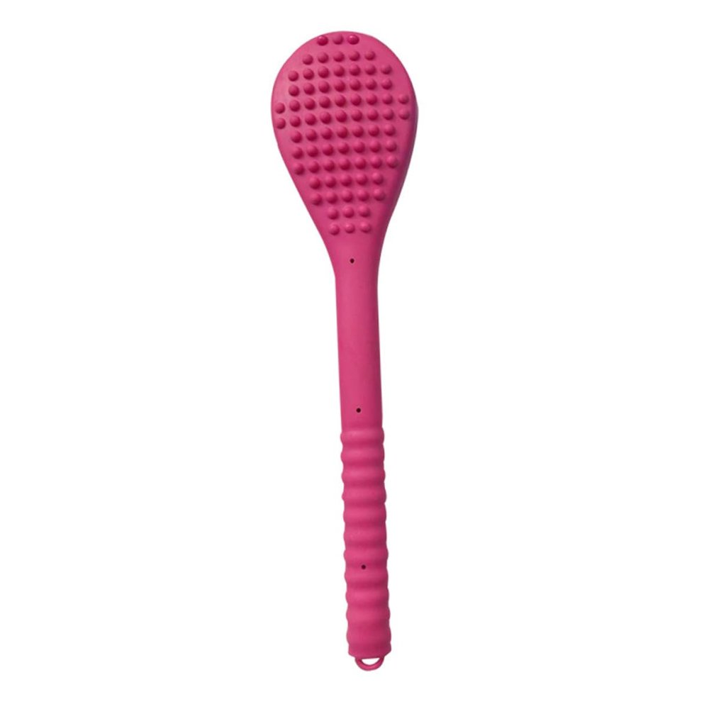 Beavorty 1pc Silicone Massage Hammer Double-Sided Acupressure Tool for Fatigue Relief and Relaxation Hollow Design for Use for Shoulders Neck and Back