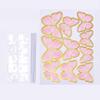 100 Pcs Pink Butterfly Cake Toppers 3D Butterfly Cupcake Cake Decorations for Birthday Party Wedding Baby Shower Supplies view 4