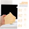 Beavorty 100pcs Microfiber Glasses Cleaning Cloth Multi-Purpose Clean Cloth for Camera Electronics and Musical Instruments view 4