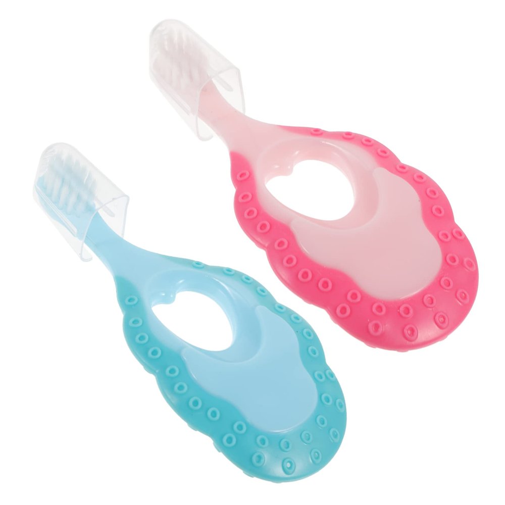 Beavorty 2pcs Boy Girl Toothbrushes Soft Brush Boys and Girls Toothbrush Ergonomic Tooth Brush for and Daily Use