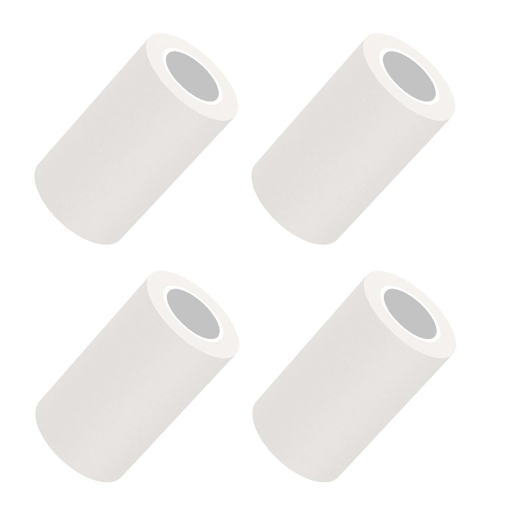 AmeriCan Goods [Pack of 4 Rolls] Micropore Paper Tape 3"X10 Yards 4/BX Soft Medical Surgical Tape Self Adhesive Bandage