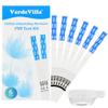 Menopause Test Strips at Home, FSH Menopause Stage Indicator Perimenopause Test with 6pcs Urine Cups, Help Understand Your Ovarian Reserve, Determine Your Fertility and Menopause Levels, 6 Pack view 1
