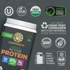 Sunwarrior Organic Plant Based Protein Powder | Vegan Organic Protein Powder with BCAAs Plus Recovery Minerals & Botanicals | Non-GMO Soy Dairy & Gluten Free (Chocolate Peanut Butter, 20 Servings) view 3