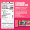 KIND Bars Seeds, Fruit and Nuts Variety Pack, Strawberry, Dark Chocolate Raspberry and Orange Cranberry, Good Source of Fiber, 5g Protein, Gluten Free Snack Bars, 18 Count view 3