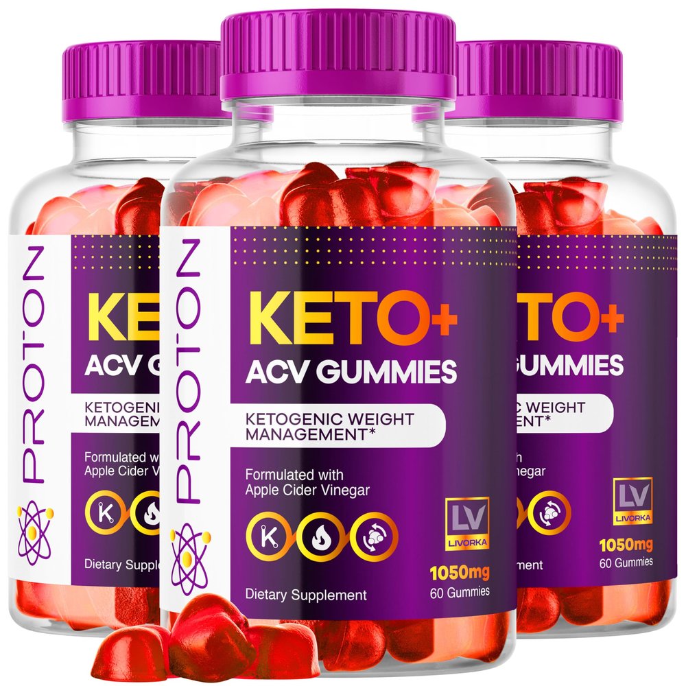 (3 Pack) Proton Keto ACV Gummies, Proton Keto Plus ACV Gummies 1050MG, Proton Keto, Keto ACV Gummies Advanced Proton Apple Cider Vinegar Support, Proton Keto ACV Gummy Reviews, 180 Gummies
