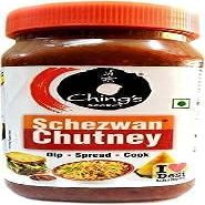 Chings Schezwan Chutney 1kg (Pack of 1) Spreading Chutney Spicy Dip with Starters Makes Your Food Tantalizing and Delicious (pack of 1)