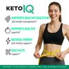 (2 Pack) Keto IQ - Official Keto IQ ACV Gummies Premium All Natural 1050mg, KetoIQ Apple Cider Vinegar Advanced Formula, Keto IQ Reviews, KetoIQ Gummys ACV Support, 120 Gummies for 2 Months view 2