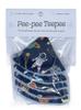 Beba Bean Washable Cotton Pee-Pee Teepees That Shield Baby Boys Pee During Diaper Changes. Makes a Great add-on Gift for a Baby Shower Thanks to its Fun, Gift-Ready Store Packaging. 5 Pack. Space view 2