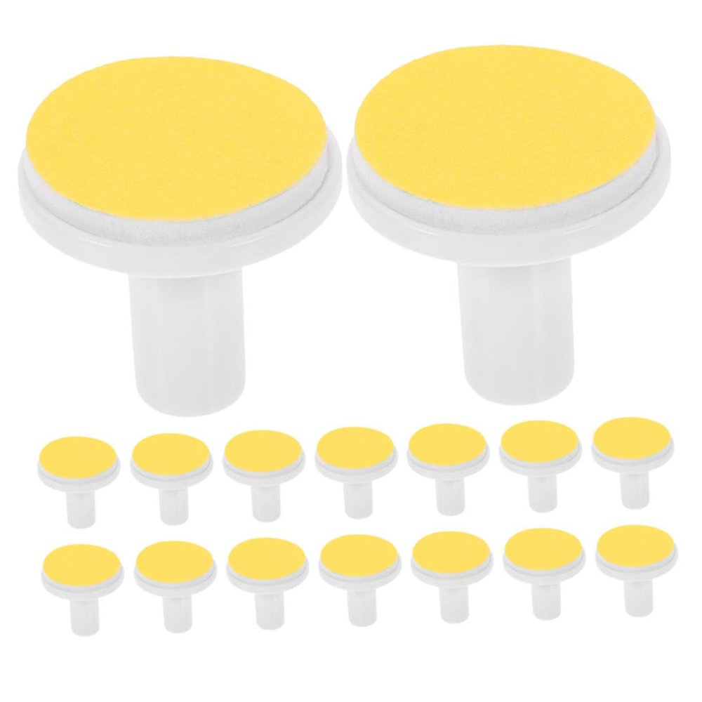 Beatifufu 24pcs Nail Supplies for Nail Techs Electric File Pads Trimmer Replacement Pads Grinding Heads Grinding Accessories