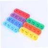 FOMIYES Portable Weekly Daily Pill Organizer with Compartments Leather Bag Packaged Medicine Case for Travel Compact Lightweight Design for Outdoor Use view 2