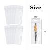 100 Count Pen Packaging Bags for Small Business,Clear Resealable Beadable Pens Packaging Zipper Pouch Bag for Jewelry, Pen,Lipgloss 2.75x7.3inch view 4
