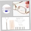 FOMIYES Silicone Nose Pads for Glasses Non Slip Glasses Nose Grips Soft Pads Replacement for Self Adhesive Eyeglass view 3