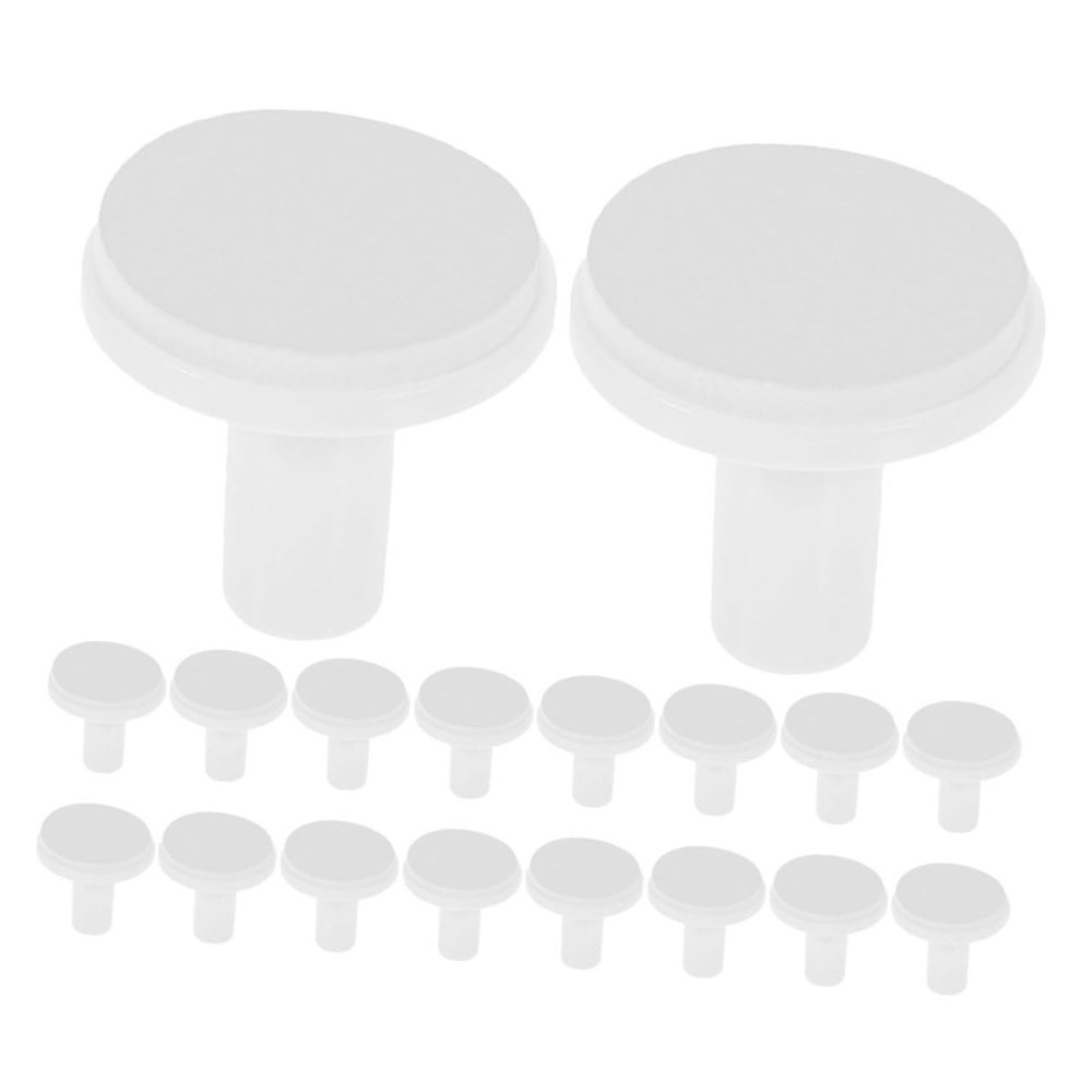 Beatifufu 24pcs Electric Nail File Replacement Heads for Adult Nail Trimmers Sandpaper Grinding Tools for Safe and Efficient