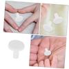 Beatifufu 24pcs Electric Nail File Replacement Heads for Adult Nail Trimmers Sandpaper Grinding Tools for Safe and Efficient view 2
