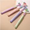 2 Pcs Random Color Three-Sided Soft Hair Toothbrush, Effective Wrap-Around Design, Deeply and Thoroughly to Clean Teeth and Gums, Suitable for Adults and Children Toothbrushes and Accessories view 1