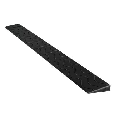 Wheelchair Ramps for Home Non-Slip,Anti-Slip TextureHeight Adjustable Suitable for Trolleys, Toy Cars, Elderly Wheelchairs, Sweeping Robots (Color : Black, Size : 1.5cm)