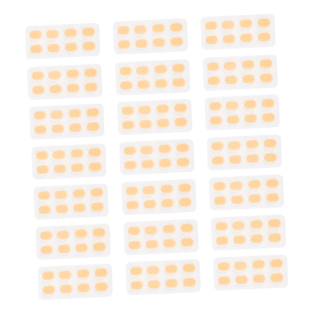 COLLBATH Eyeglass Nose Pad Covers 80 Pack Eva Nose Pads -Slip Feature for Glasses and Sunglasses
