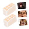 COLLBATH Eyeglass Nose Pad Covers 80 Pack Eva Nose Pads -Slip Feature for Glasses and Sunglasses view 3