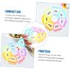 Day Pill Box Lid Portable Weekly Medicine Organizer Compact Lightweight for Travel view 2