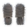FOMIYES 1 Pair Duster Mop Slier Shoes for Women Floor Cleaning Slipper Detachable Bottom Grey Size l view 1