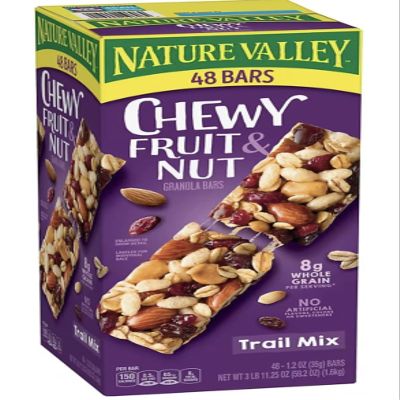 Nature Valley Fruit & Nut Chewy Granola Bars (48 count).