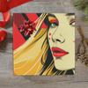 DragonByte 2 Rolls Reimagined playing card confident blonde queen Birthday Wrapping Paper - 58 x 23 inch Gift Wrapping Paper for Kids Birthday GWP-083795398 view 3