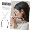 FOMIYES Arm Replacement Glasses Arm Replacement for Metal Frames Glasses Repair Accessories view 4