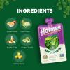 Applesauce Squeeze Pouch, Organic Applesauce Pouches with Real Chunks of Fruit, No Artificial Flavors Fruit Snack, (Original Apple, 12 Pack of 3.2 oz) view 4