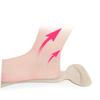 FOMIYES High Heel Insoles for Women Self-Adhesive Gel Toe Pads with Non-Slip Design Comfort Cushioning for Pain Relief in Apricot Color Suitable for Various Shoe Types view 3