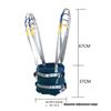 CEEBUS Patient Lift Walking Sling, Medical Standing Aid Walking Support Toileting Transfer Gait Belt Leg Exercisers for Rehabilitation Training Equipment Transfer Sling (Size : L) view 2