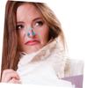 Beavorty 16pcs Nasal Clips for Lung Breathing Exercise Nose Lifting Clips to Use Blue and Green Colors for Nose Correction and Shaping view 3