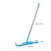 360 Degree Rotating Handle, Large Flat Wet Dry Dual Use Microfiber Mop Stainless Steel Pole Adjustable Length for All Floors view 2